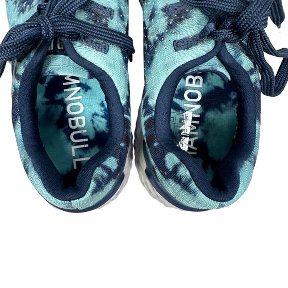 Nobull Ripstop Runners Running Shoes Men\'s 6 Women\'s 7.5 Blue Tie Dye‎ Sneakers
